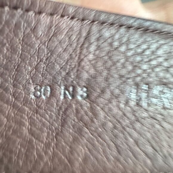 Marc Cain Leather Snakeskin Tie Front Belt - Picture 8 of 9